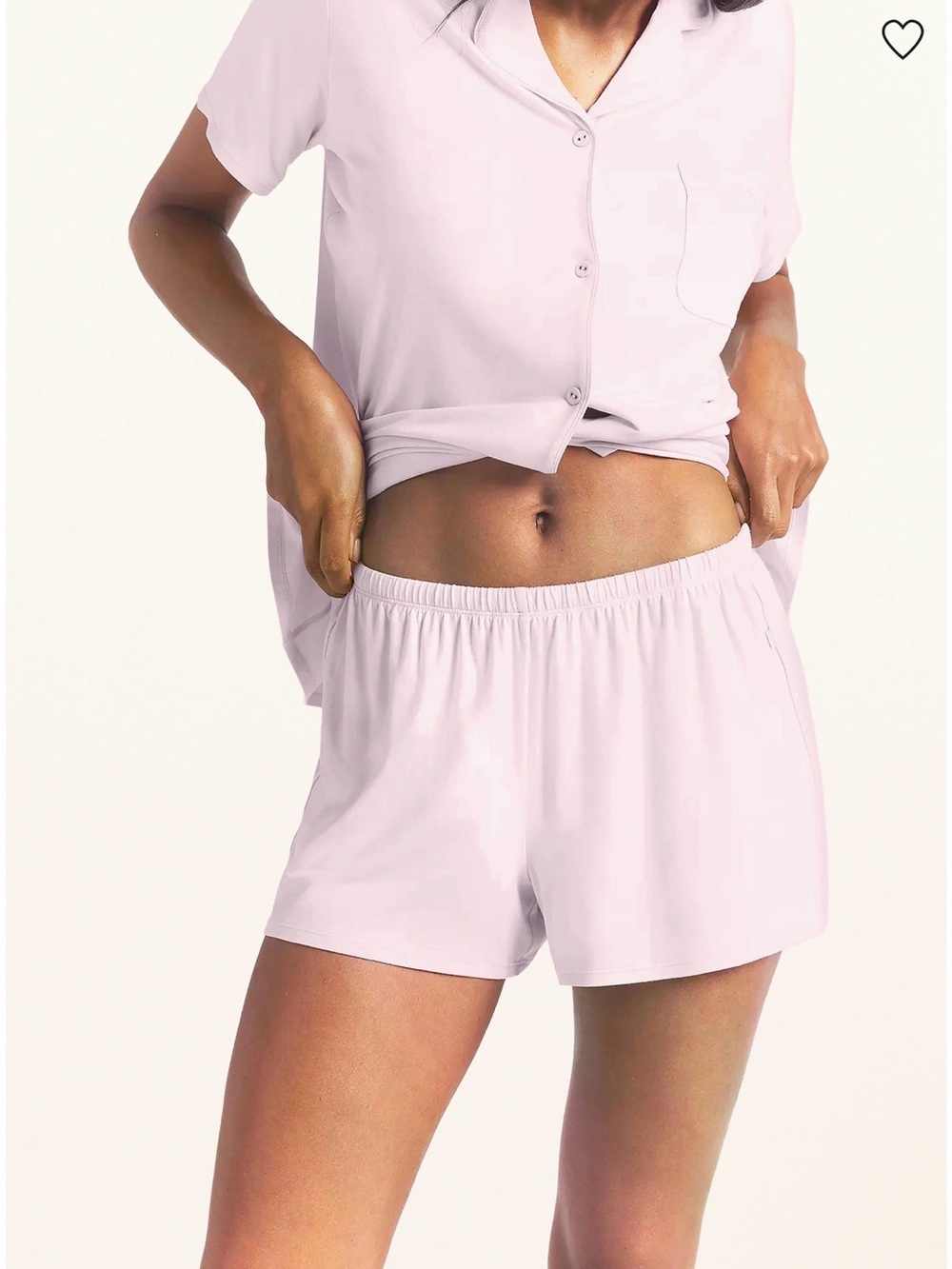 NWT SKIMS Soft Lounge Shortie Pajamas Shorts Pink S